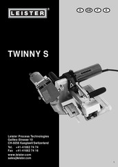 Leister TWINNY S Instructions D'utilisation