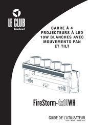 le club FireStorm-4x10WH Guide De L'utilisateur