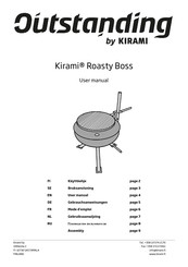 KIRAMI Outstanding Roasty Boss Pot Mode D'emploi