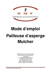 HMF Mulcher Mode D'emploi