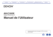 Denon AH-C160W Manuel De L'utilisateur