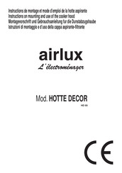 Airlux HOTTE DECOR HD 69 Mode D'emploi