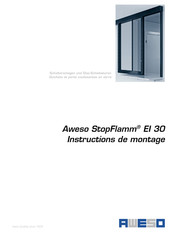 Aweso StopFlamm EI 30 Instructions De Montage