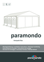 paramondo Partyzelt Flex Instructions De Montage