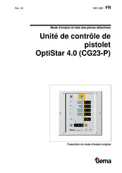 Gema OptiStar 4.0 Manuel D'utilisation