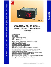 RS Pro ESM-3710N Manuel D'utilisation