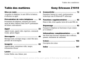 Sony Ericsson Z1010 Mode D'emploi