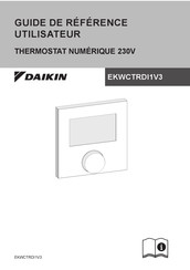 Daikin EKWCTRDI1V3 Guide De Référence Utilisateur