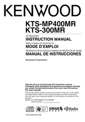 Kenwood KTS-300MR Mode D'emploi