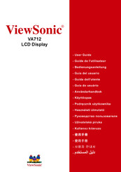ViewSonic VA712 Guide De L'utilisateur