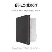 Logitech FabricSkin Keyboard Folio Guide D'installation