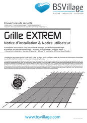 BSVILLAGE Grille EXTREM Notice D'installation