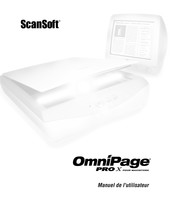 ScanSoft OmniPage PRO X Manuel De L'utilisateur