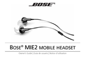 Bose MIE2 Notice D'utilisation