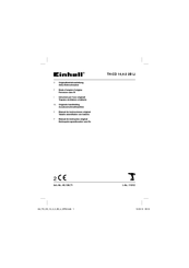 EINHELL TH-CD 14,4-2 2B L Mode D'emploi D'origine