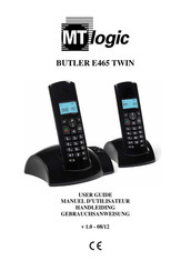 MT Logic BUTLER E465 TWIN Manuel D'utilisateur