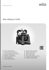 Wilo EMUport CORE 45.2 Notice De Montage Et De Mise En Service
