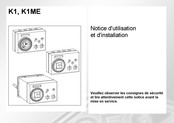 Futura K1ME Notice D'utilisation Et D'installation