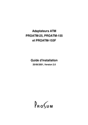 ProSum PROATM-155 Guide D'installation