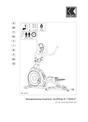 Kettler ELLIPTICAL-P Instructions De Montage