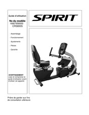 Spirit CRS800S Guide D'utilisation