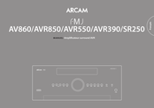 Arcam AVR850 Manuel D'utilisation