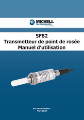 PST Michell Instruments SF82 Manuel D'utilisation