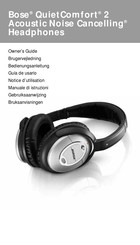 Bose QuietComfort 2 Notice D'utilisation