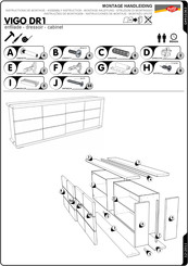 Profijt Meubel VIGO DR1 Instructions De Montage