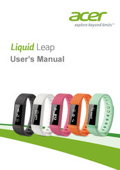Acer Liquid Leap W1 Mode D'emploi