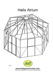 Halls Greenhouses Atrium Manuel D'installation