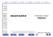 Marantz PM5005 Manuel De L'utilisateur