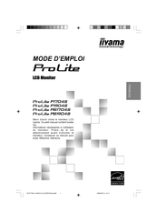 Iiyama ProLite PB1704S Mode D'emploi