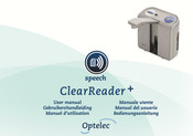 Optelec ClearReader+ Manuel D'utilisation