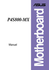 Asus P4S800-MX Manuel