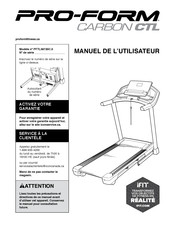 Pro-Form PFTL59720C.0 Manuel De L'utilisateur