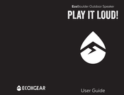EcoxGear EcoBoulder Guide D'utilisation