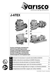 VARISCO J-ATEX JX 2-120 G10 ET20 Ex Instructions De Sécurité Et Mode D'emploi