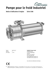 HERMETIC-Pumpen CAM Série Notice D'utilisation