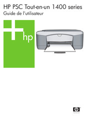 HP PSC Tout-en-un 1400 Série Mode D'emploi