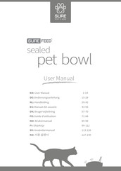 SURE petcare SureFeed Sealed Pet Bowl Guide D'utilisation