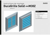 Duco DucoGrilleSolid ++M30Z Mode D'emploi