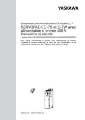 YASKAWA Sigma-7W SERVOPACK Manuel