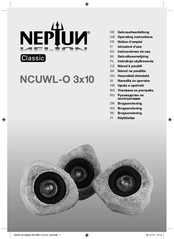 NEPTUN classic NCUWL-O 3x10 Notice D'emploi