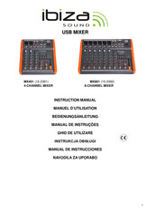 Ibiza sound MX801 Manuel D'utilisation