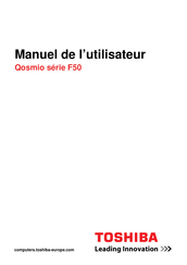 Toshiba Qosmio F50 Série Manuel De L'utilisateur