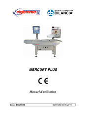 Bilanciai MERCURY PLUS Manuel D'utilisation