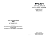 Brandt FB 2000 E Mode D'emploi