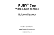 Freedom Scientific RUBY 7 HD Guide Utilisateur