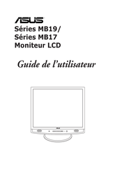 Asus MB19 Série Guide De L'utilisateur